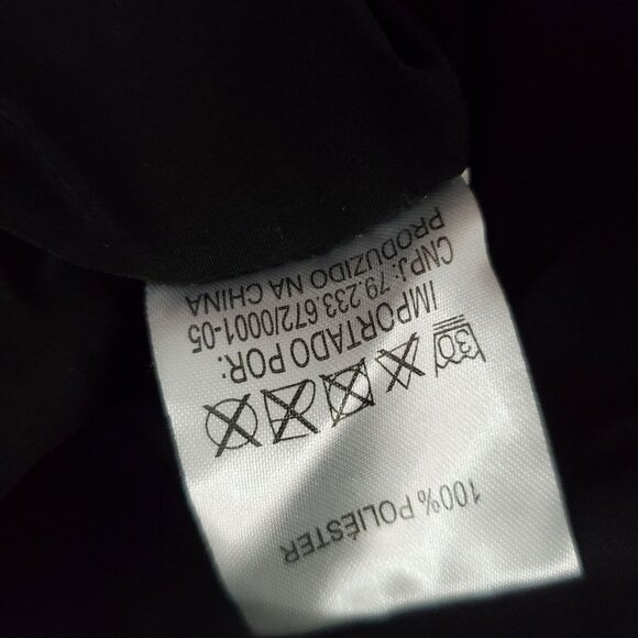 Endless Shorts Black Polyester Pleated Hem Women's 4 - Picture 15 of 16